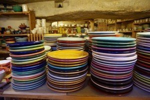 servizio piatti ceramica